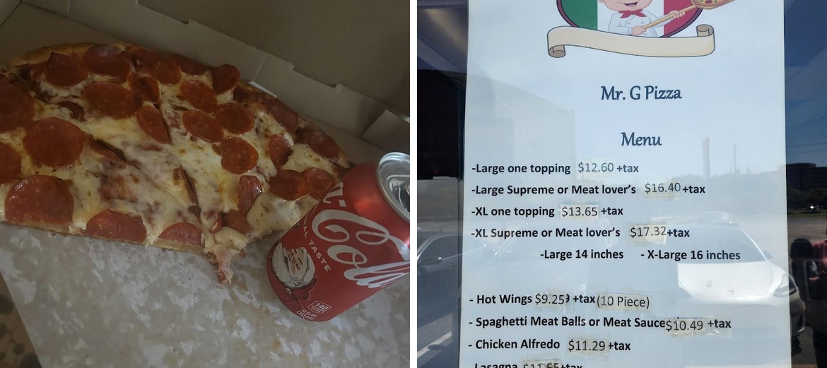Mr Gs Pizza
