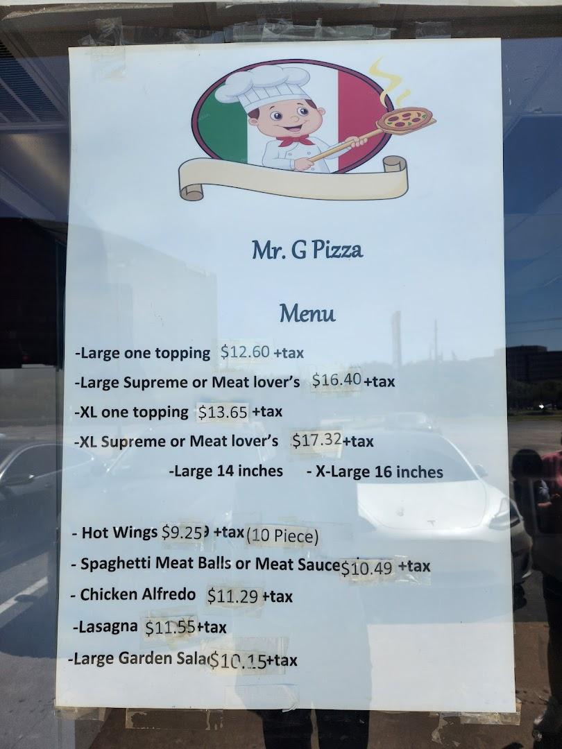 Mr Gs Pizza